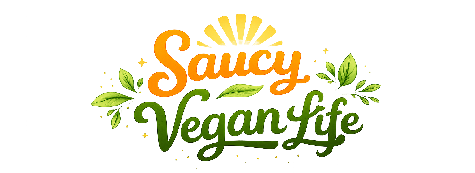 Saucy Vegan Life Logo